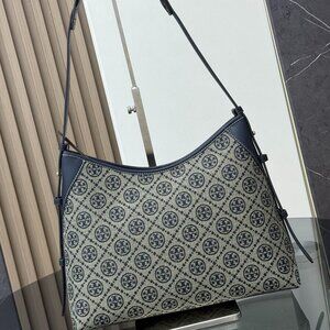 Tory Burch Miller Monogram Hobo Bag